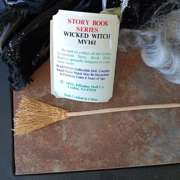 Effanbee Story Book Collection Wicked Witch  (Not from Wizard of Oz) - Picture 5 of 7